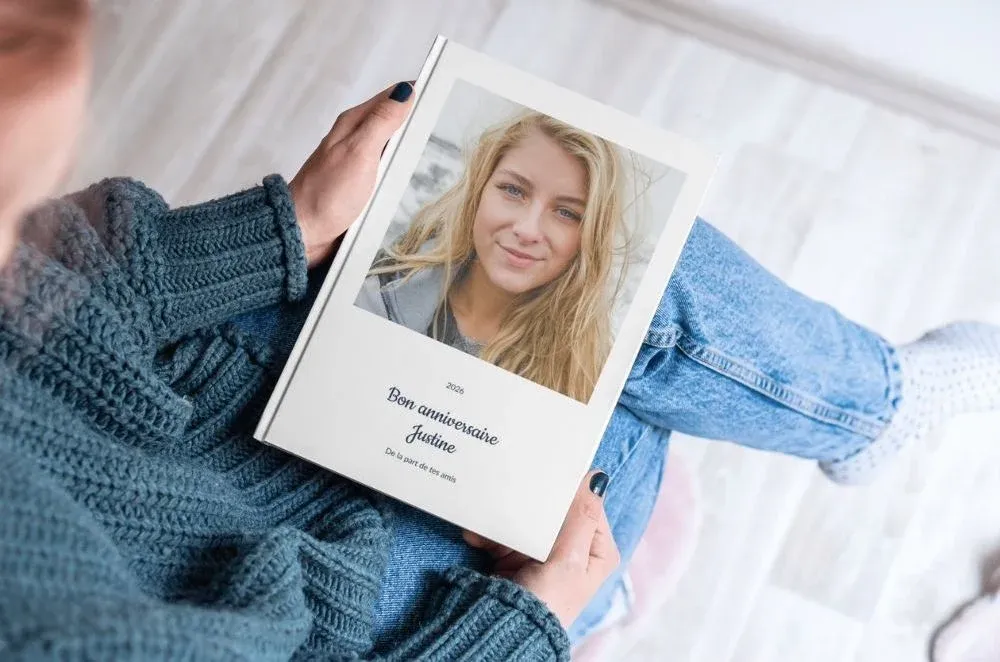 Livre photo anniversaire